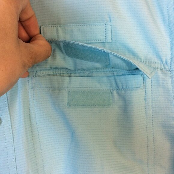 American Outdoorsman Short Sleeve Button Down Shirt Size Medium - Picture 5 of 8